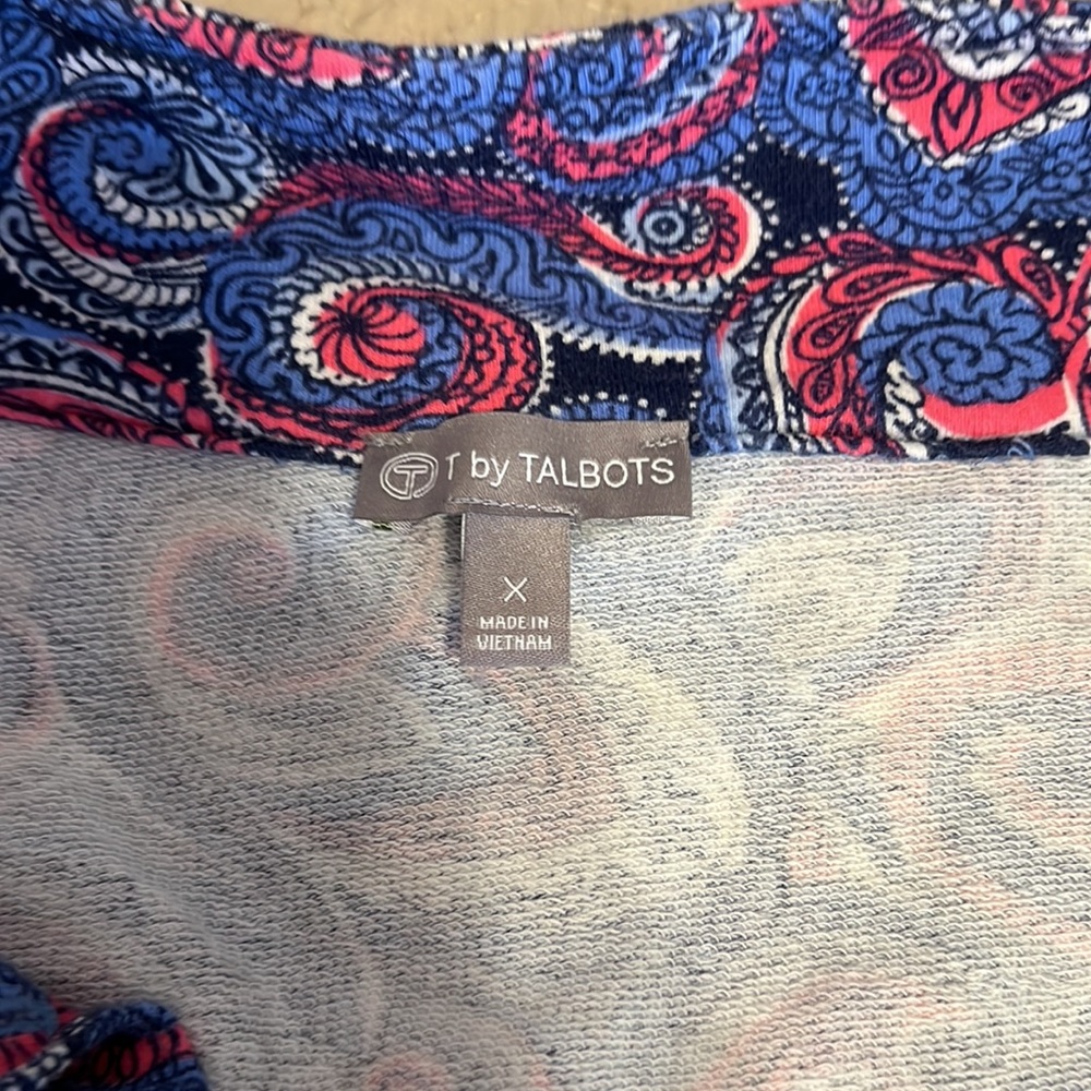 T by Talbots 3/4 button pullover - Picture 5 of 5